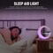 Night LED Table Lamp with Wireless Charger Bluetooth Speaker Alarm Clock and App controller